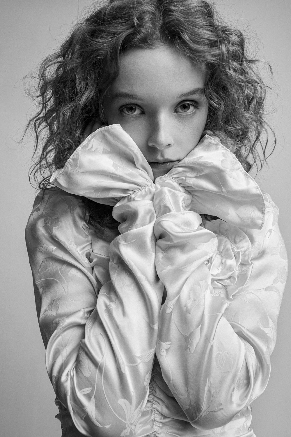 5Eleven Magazine black and white editorial portrait shot at Motherlight Studios