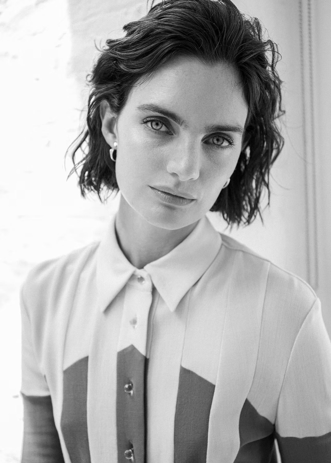5Eleven Magazine black and white editorial portrait shot at Motherlight Studios