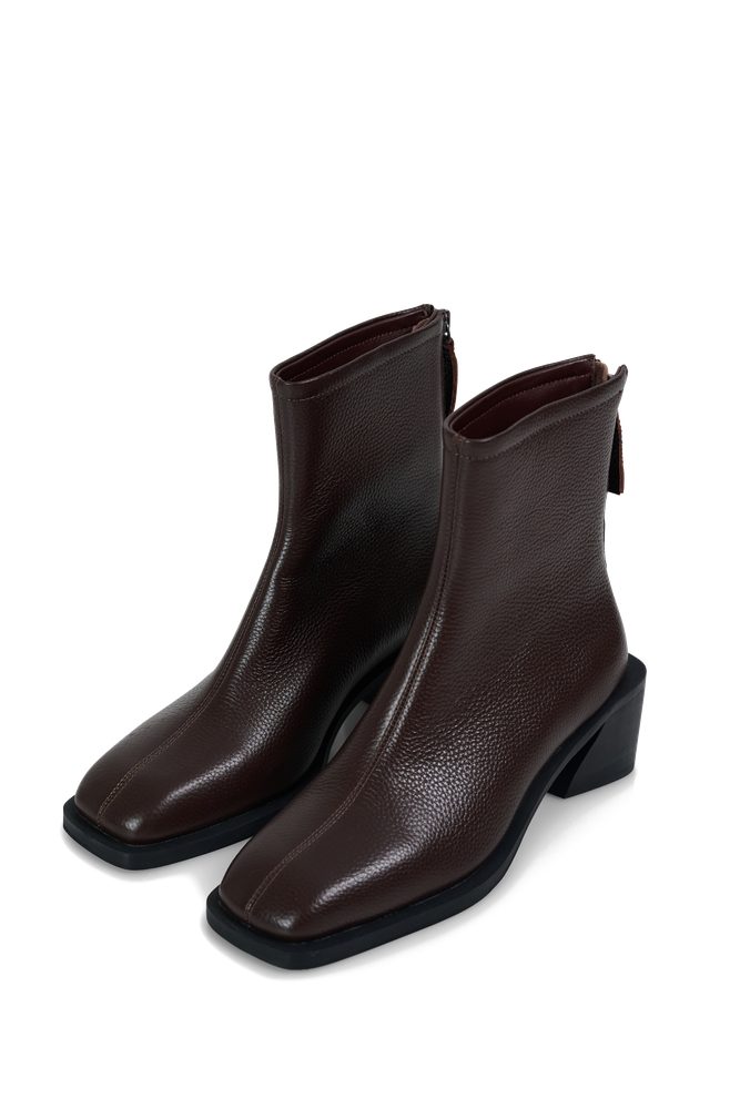 Leather boots product photography in London