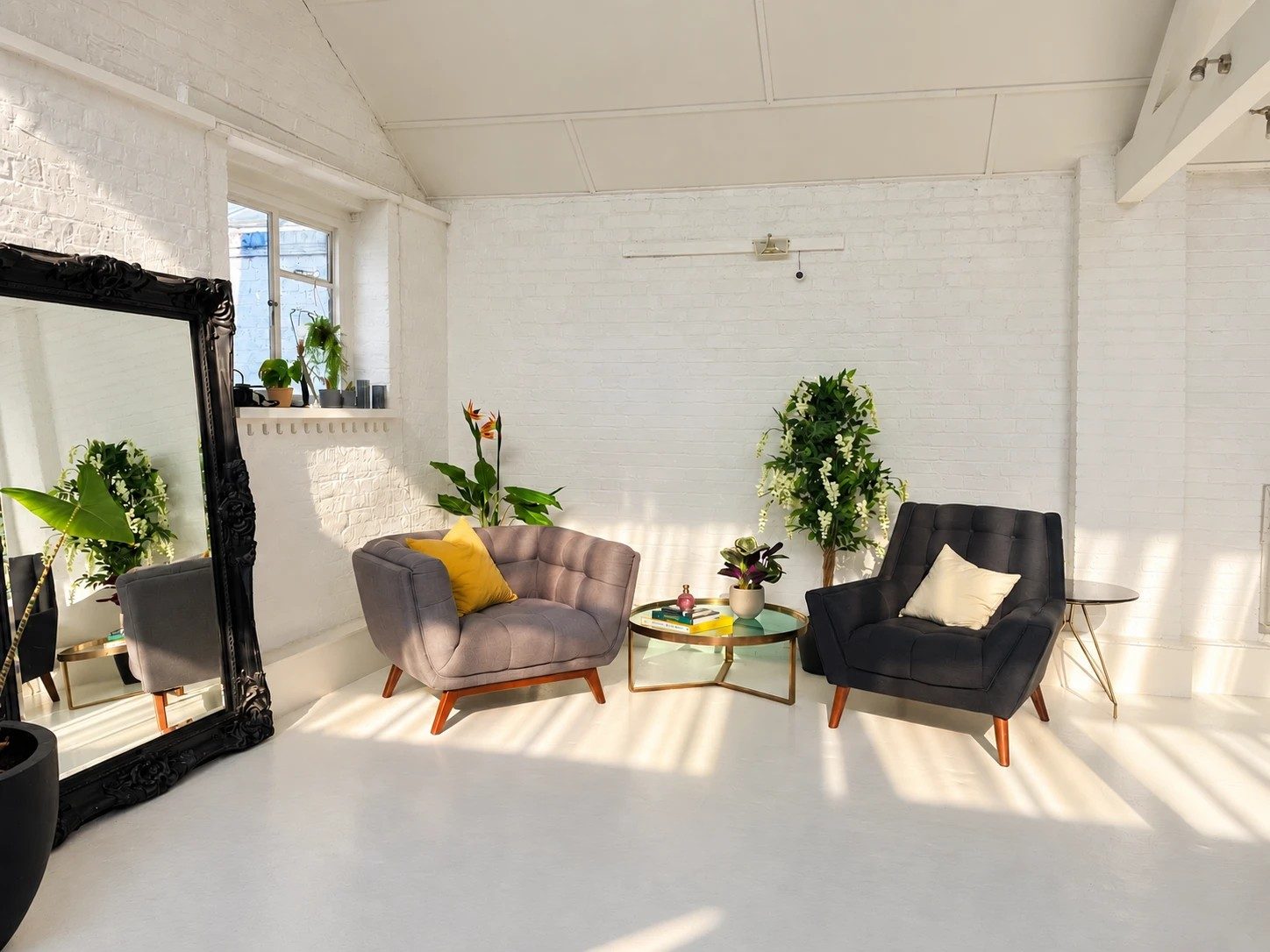 Lounge seating area at Motherlight Studios in Shoreditch
