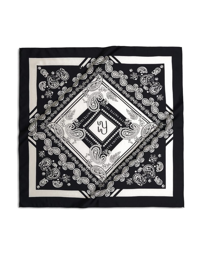 Paisley bandana scarf product photography in London